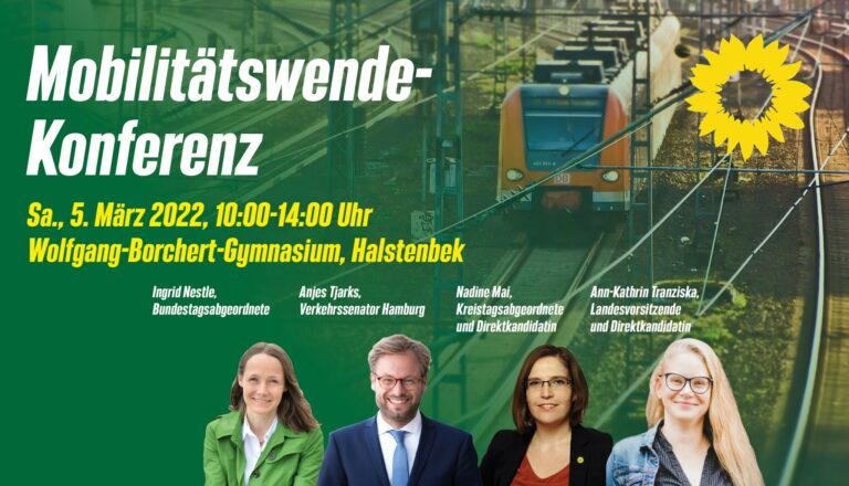 Mobilitätswende-Konferenz Grüne Pinneberg 2022