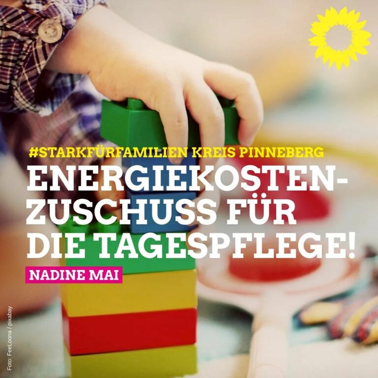 Kindertagespflege bei Energiekosten unterstützen