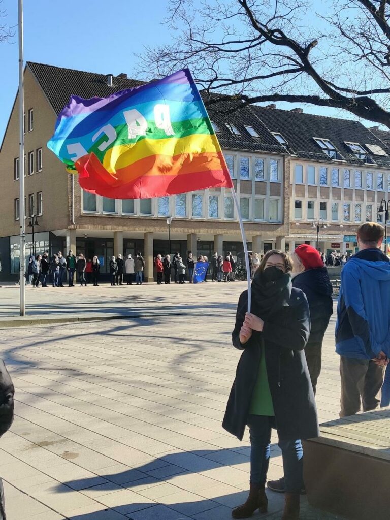 Mahnung gegen den Krieg