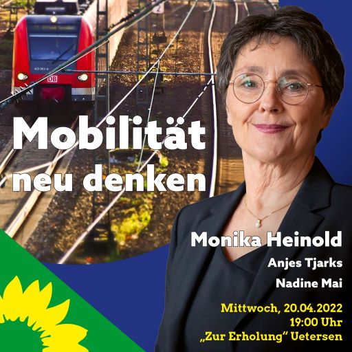 Mobilität neu denken: Monika Heinold und Anjes Tjarks in Uetersen