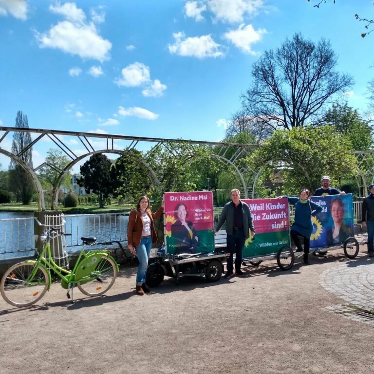 Grün wählen für mehr Mobilität