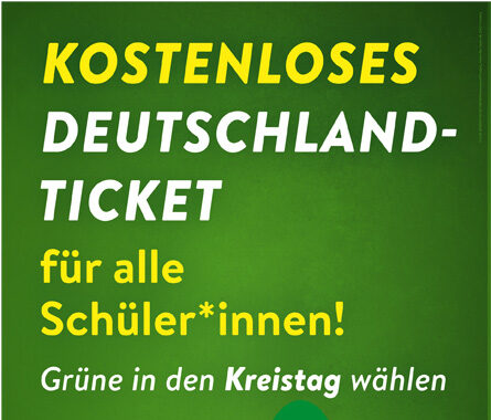 Kreistag setzt Punkt ab:                Deutschlandticket für alle Schüler*innen