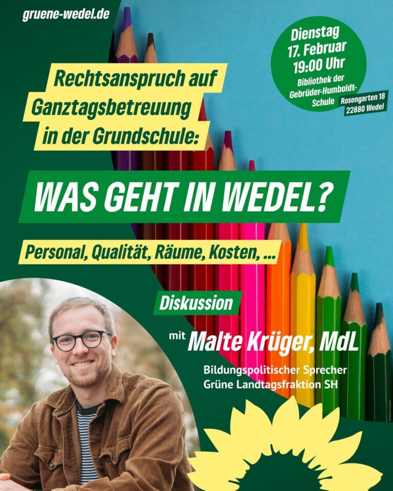 Ganztag: Was geht in Wedel?