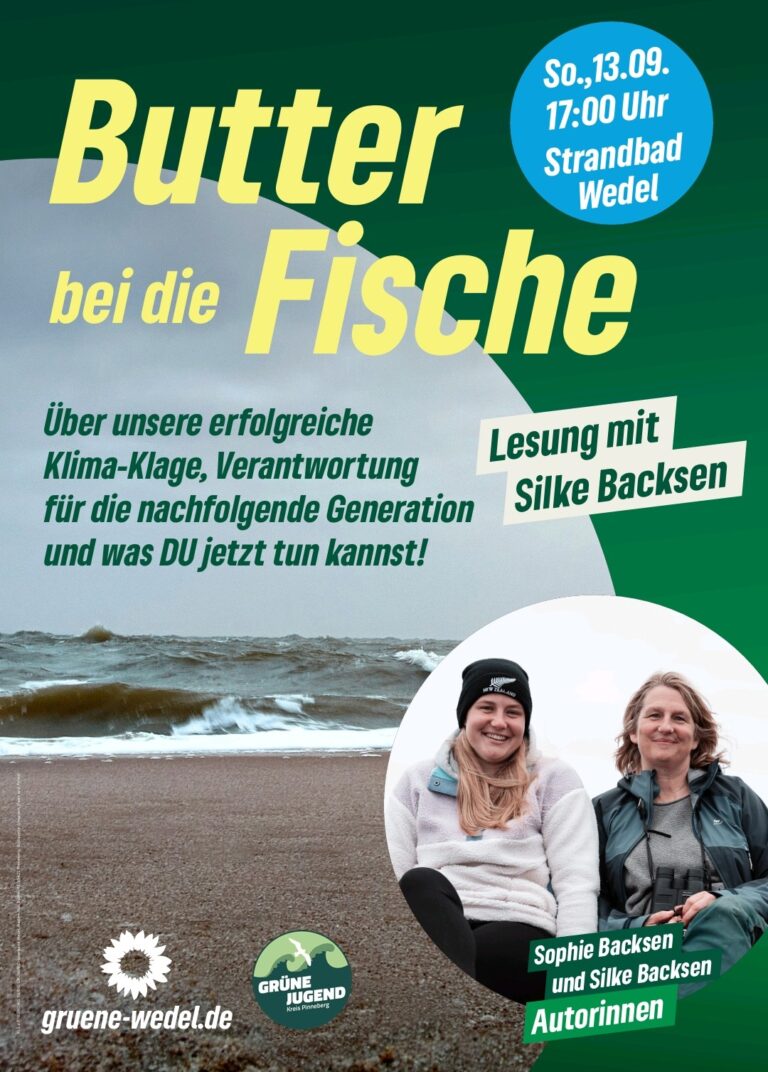 LESUNG am Strandbad Wedel